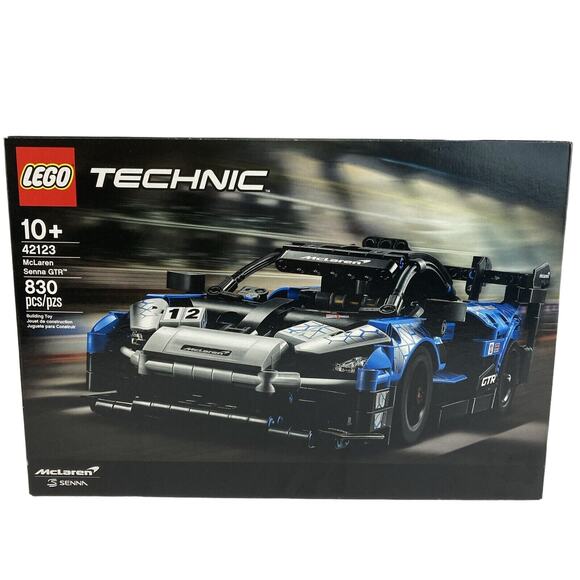 LEGO Technic McLaren‎ Senna GTR 42123 Model Building Kit (830 Pieces) NEW - Picture 1 of 11